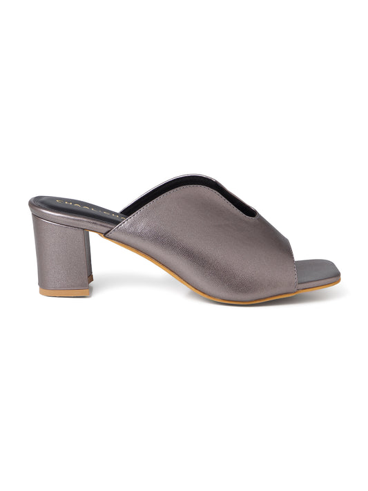 Isla (Black Block Heels)